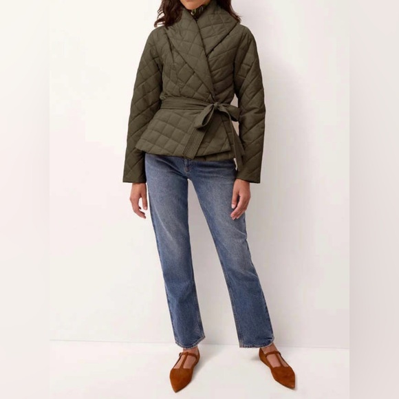 Marie Oliver Raven Jacket - Army Green - Picture 3 of 4